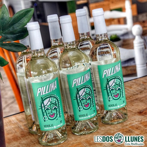 Pillina, el vino blanco verdejo de LES DOS LLUNES