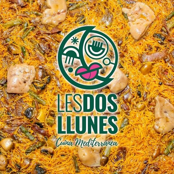 Elige nuestros menús en Les Dos Llunes Oliva